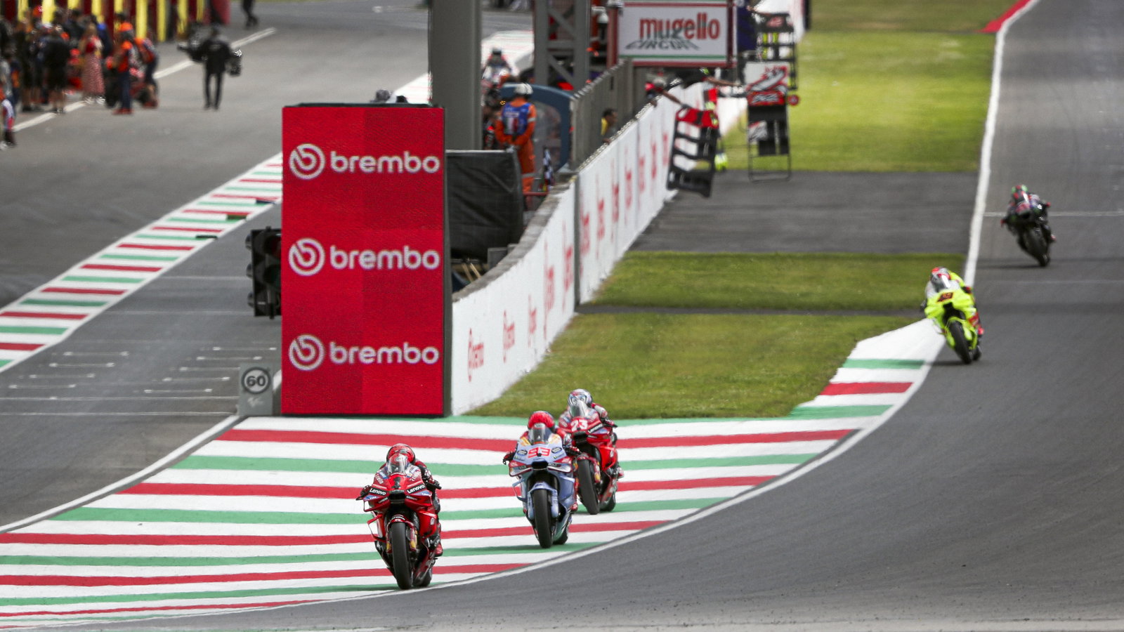 Francesco Bagnaia at the Italian Grand prix, MotoGP, Mugello, 2024